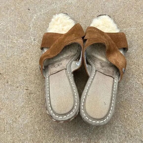 UGG Margott 1689 Suede Wedge Espadrilles - Picture 5 of 13